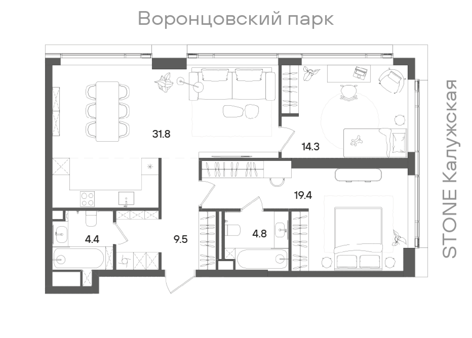 Планировка лота