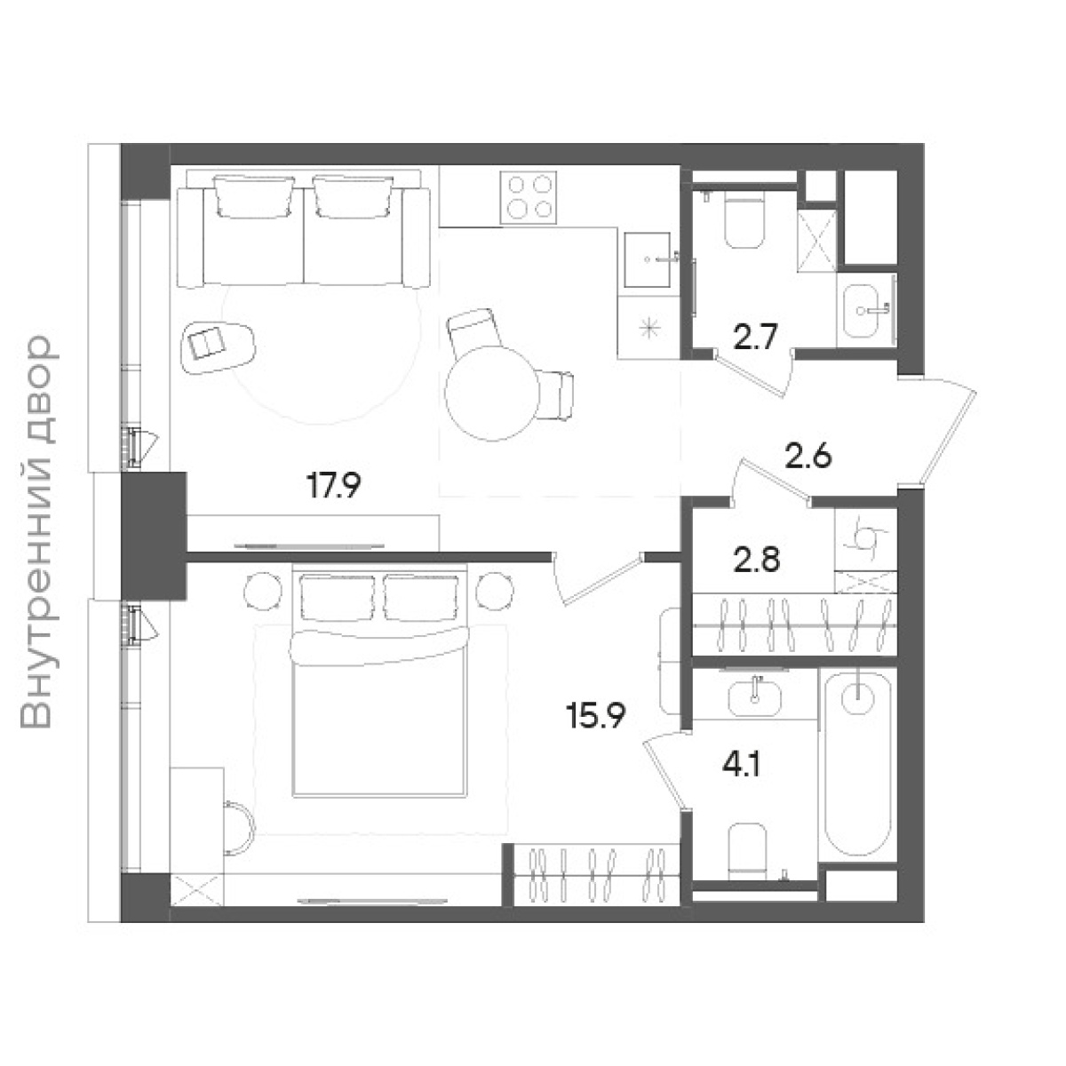 Планировка лота