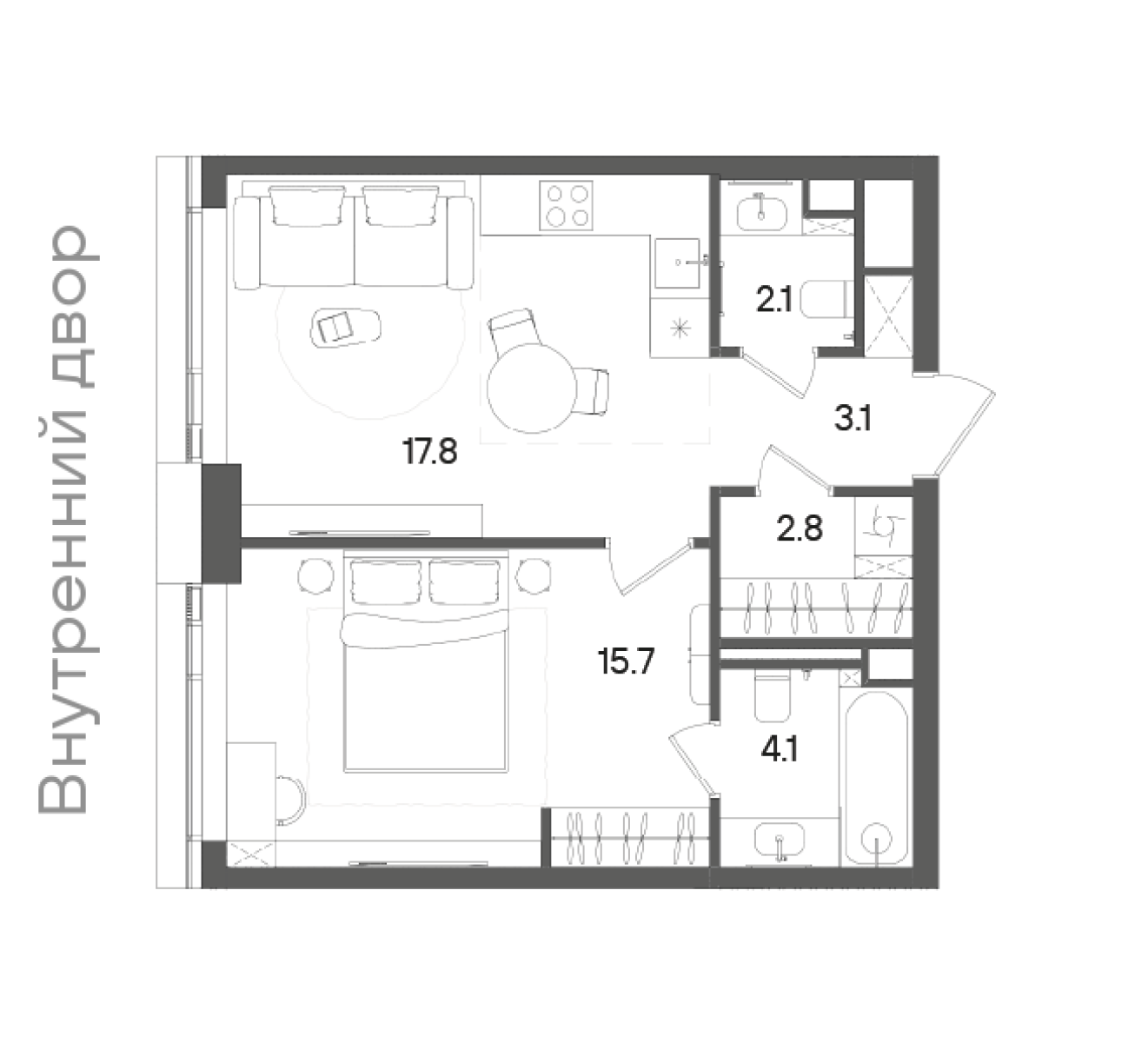 Планировка лота
