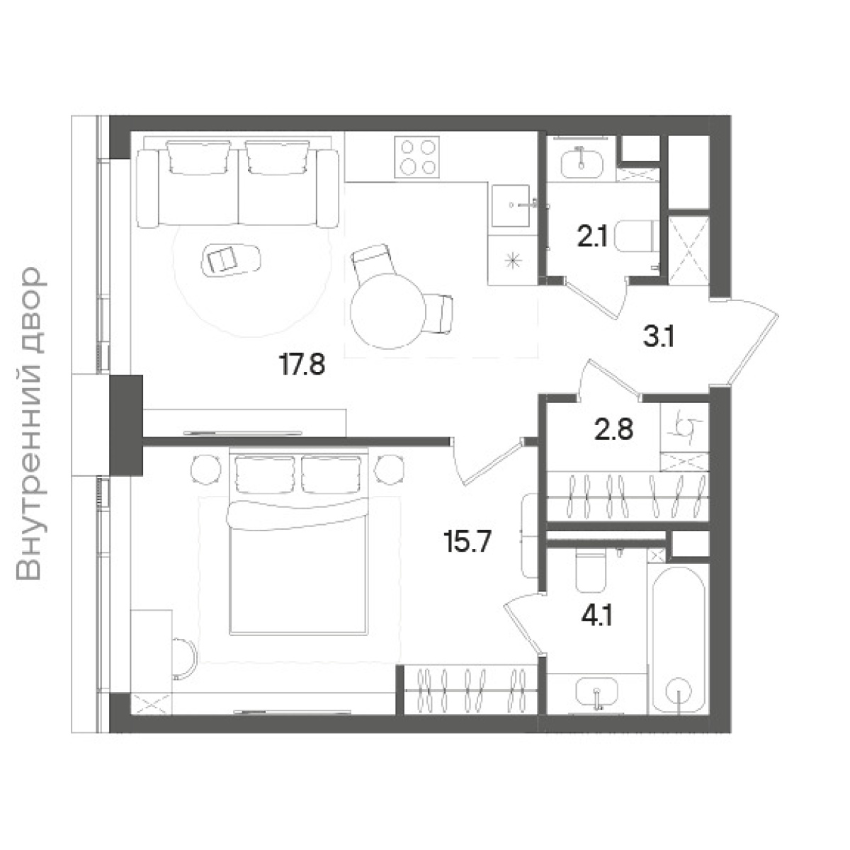 Планировка лота