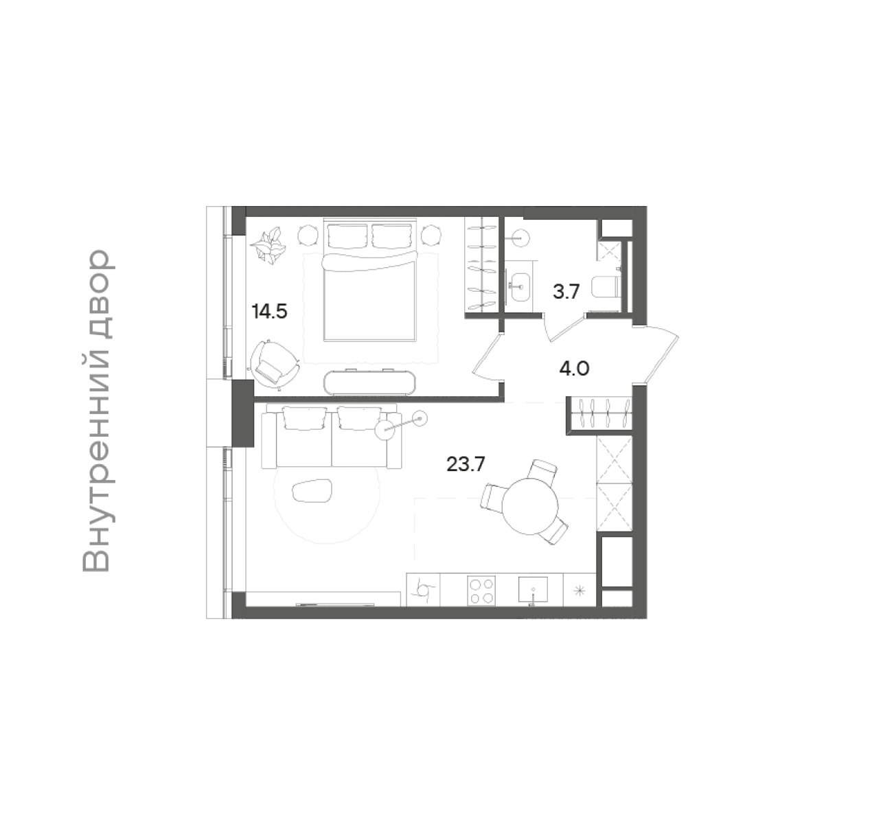 Планировка лота