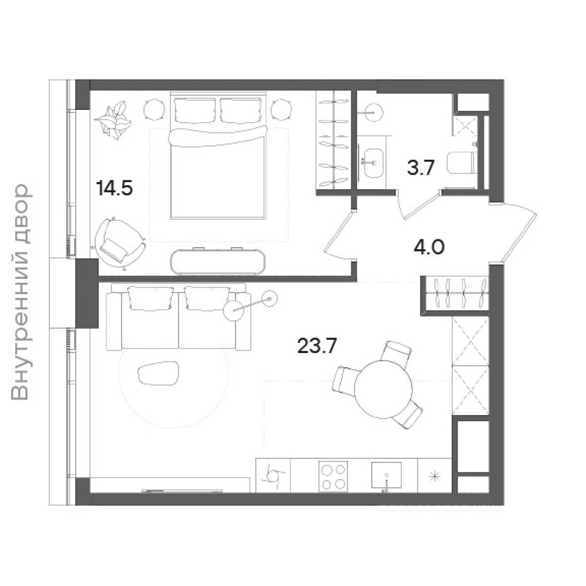 Планировка лота