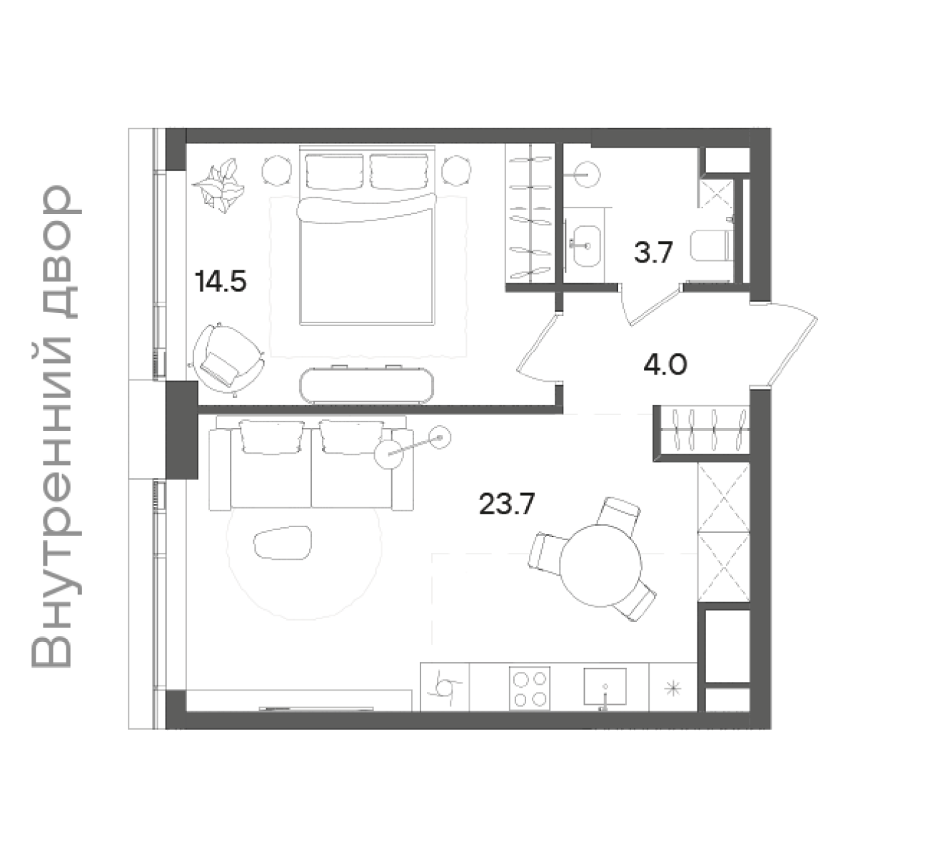 Планировка лота
