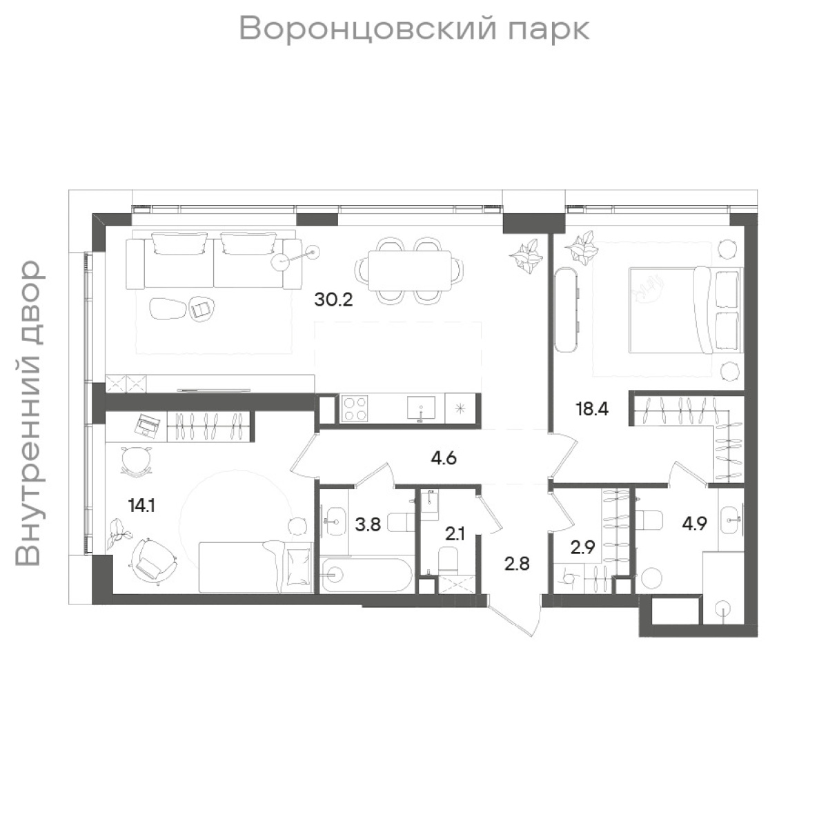 Планировка лота