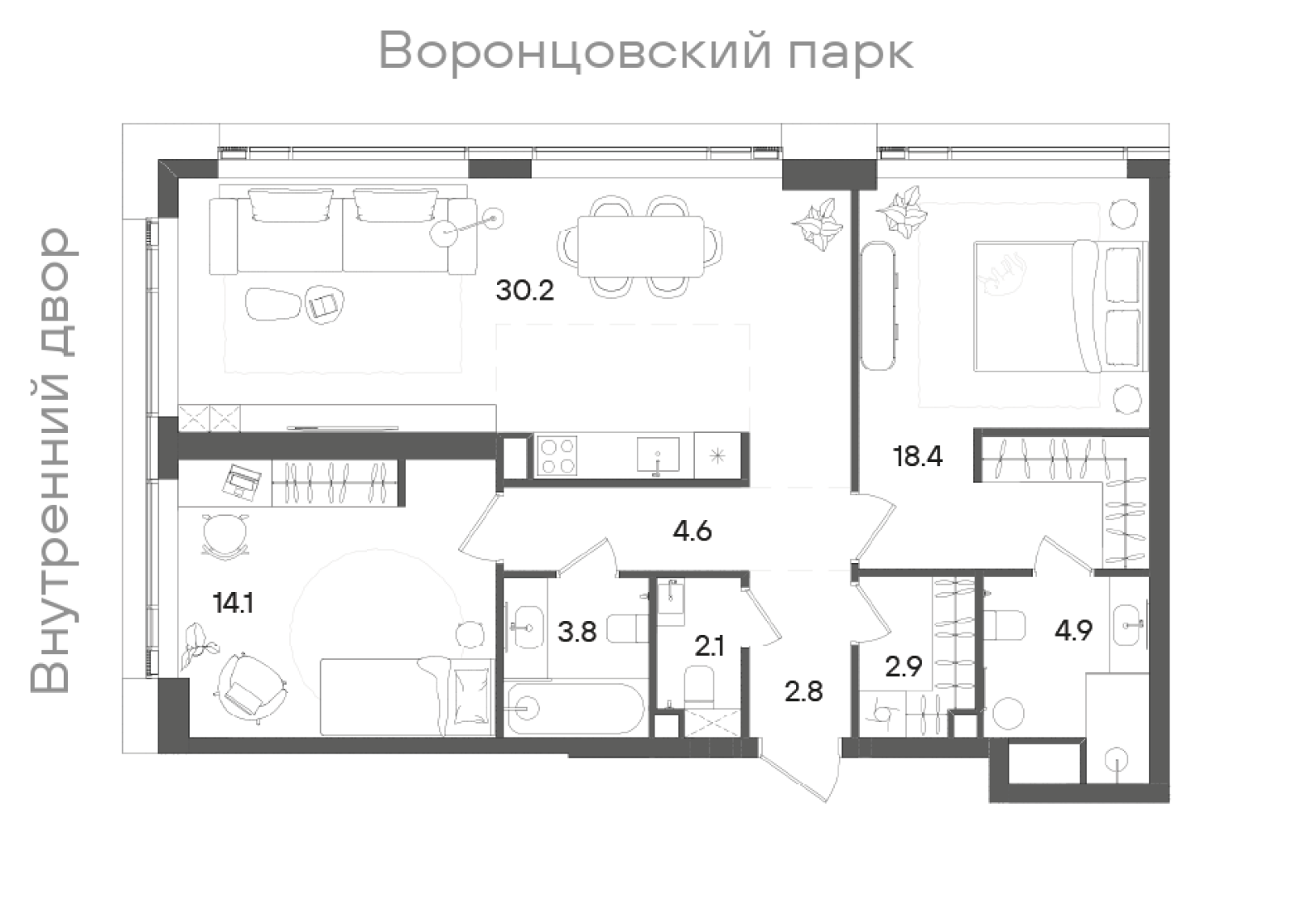 Планировка лота