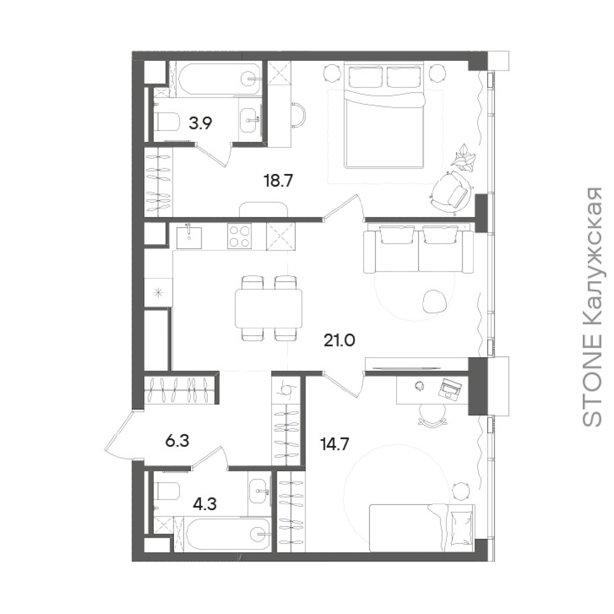 Планировка лота