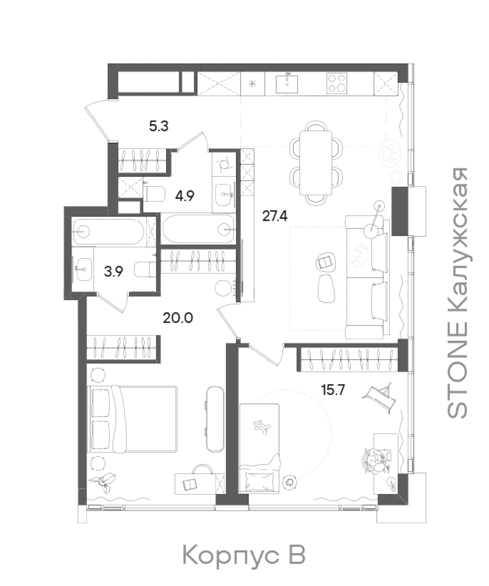 Планировка лота