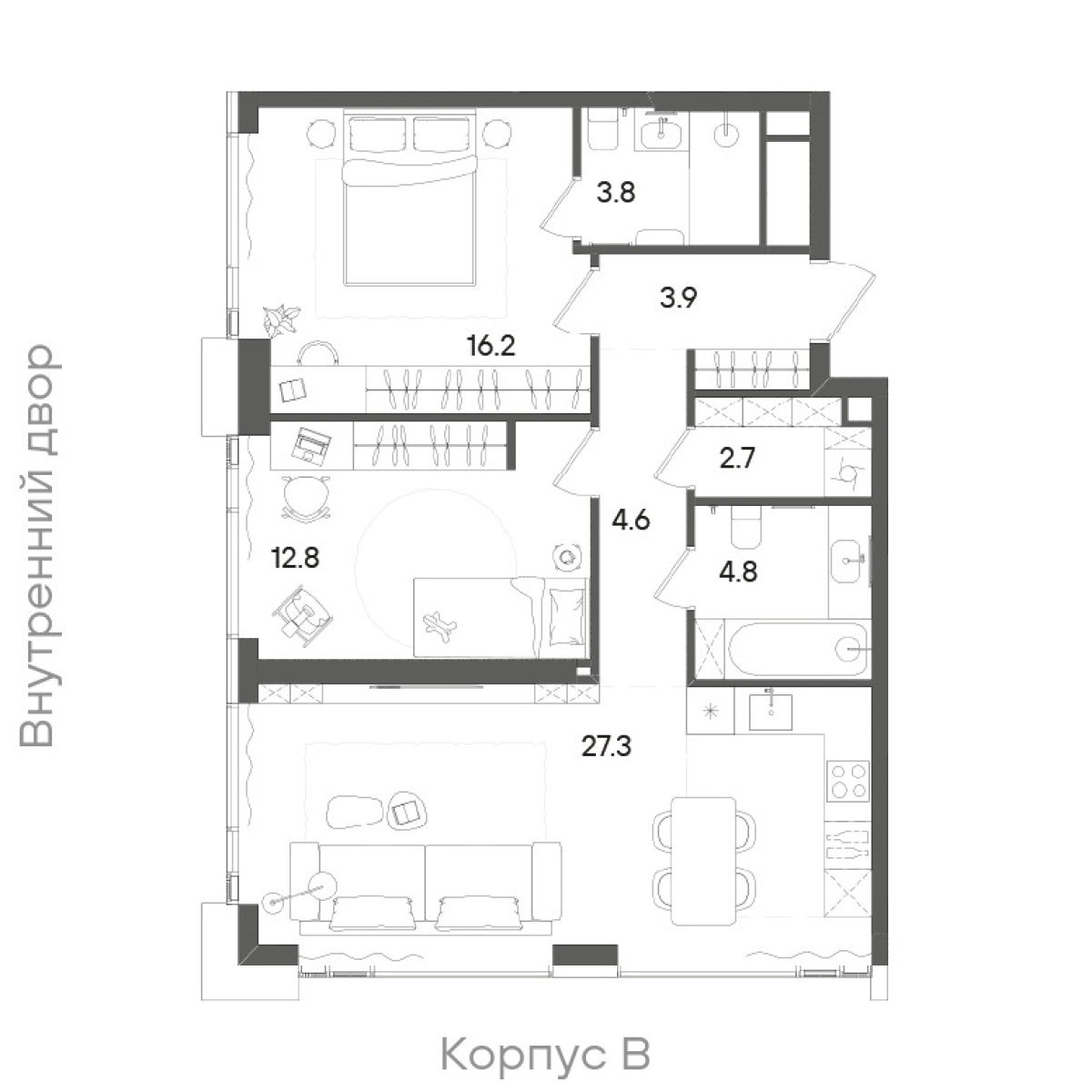 Планировка лота