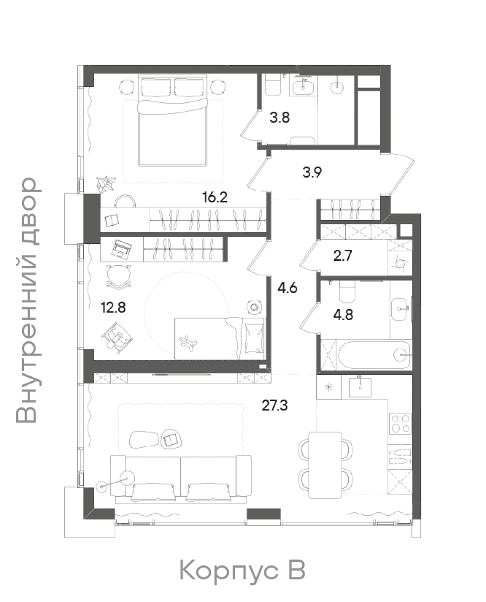 Планировка лота