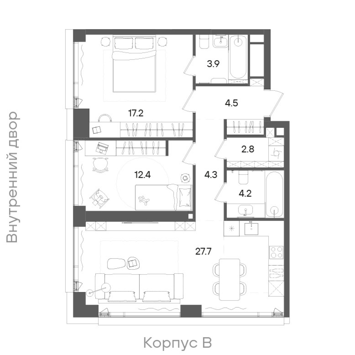 Планировка лота