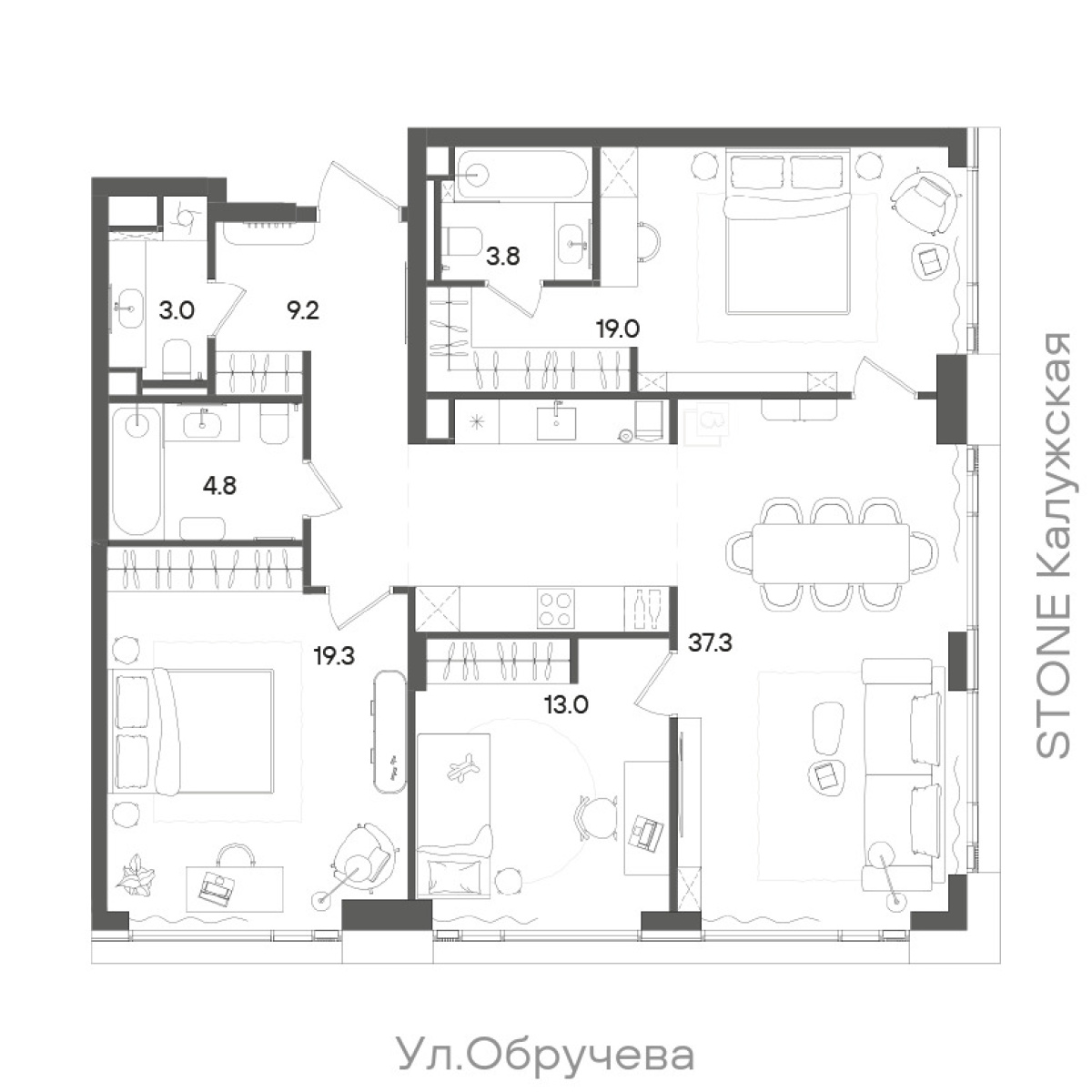 Планировка лота