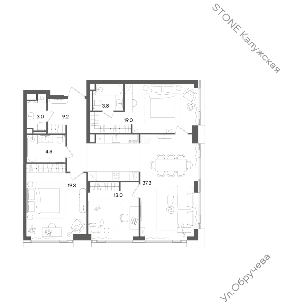 Планировка лота