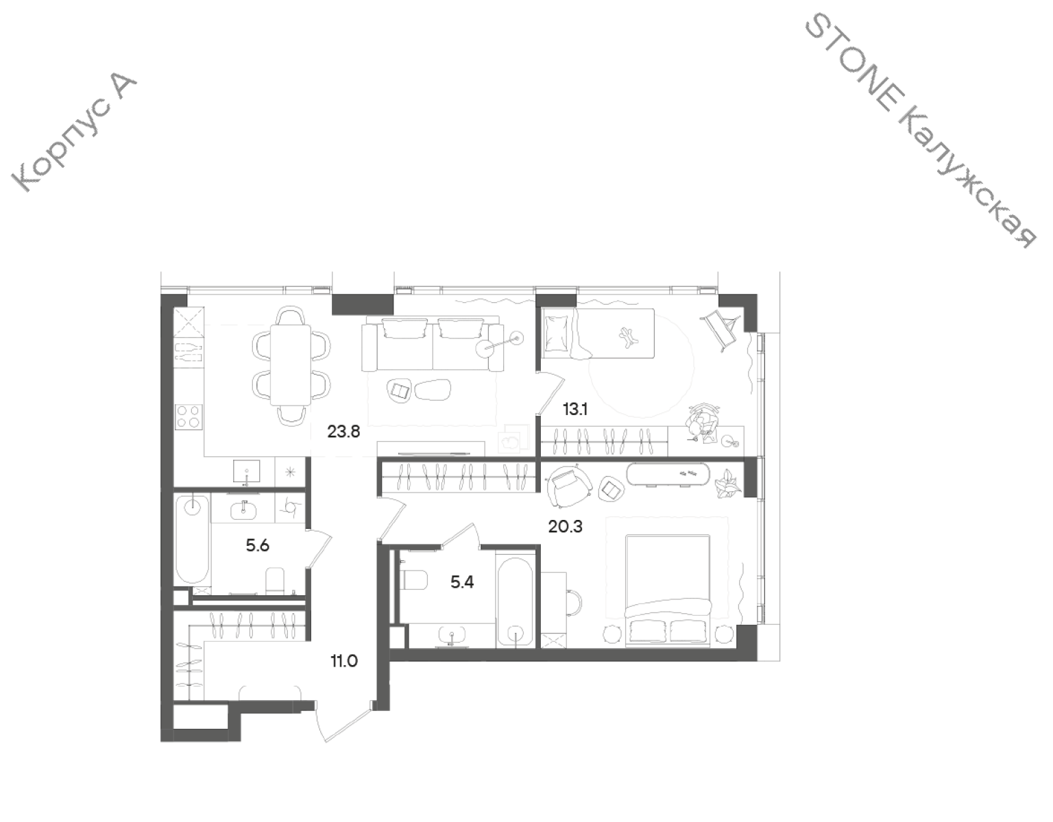 Планировка лота