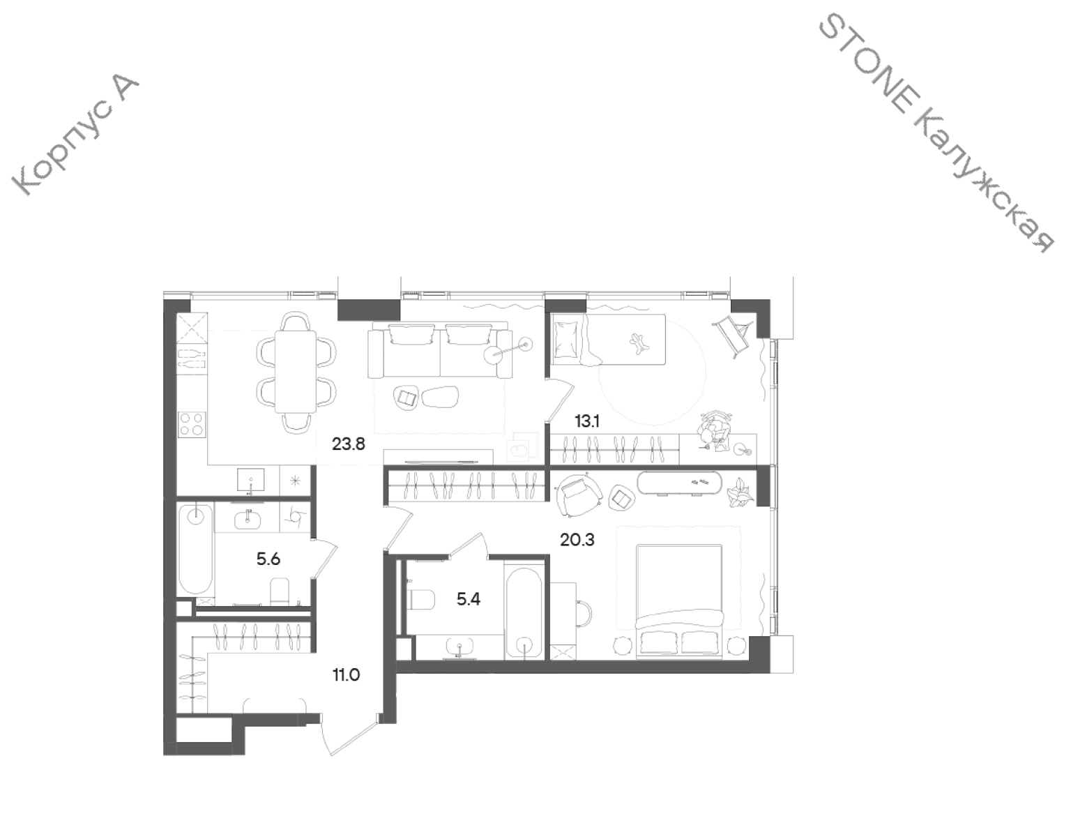 Планировка лота