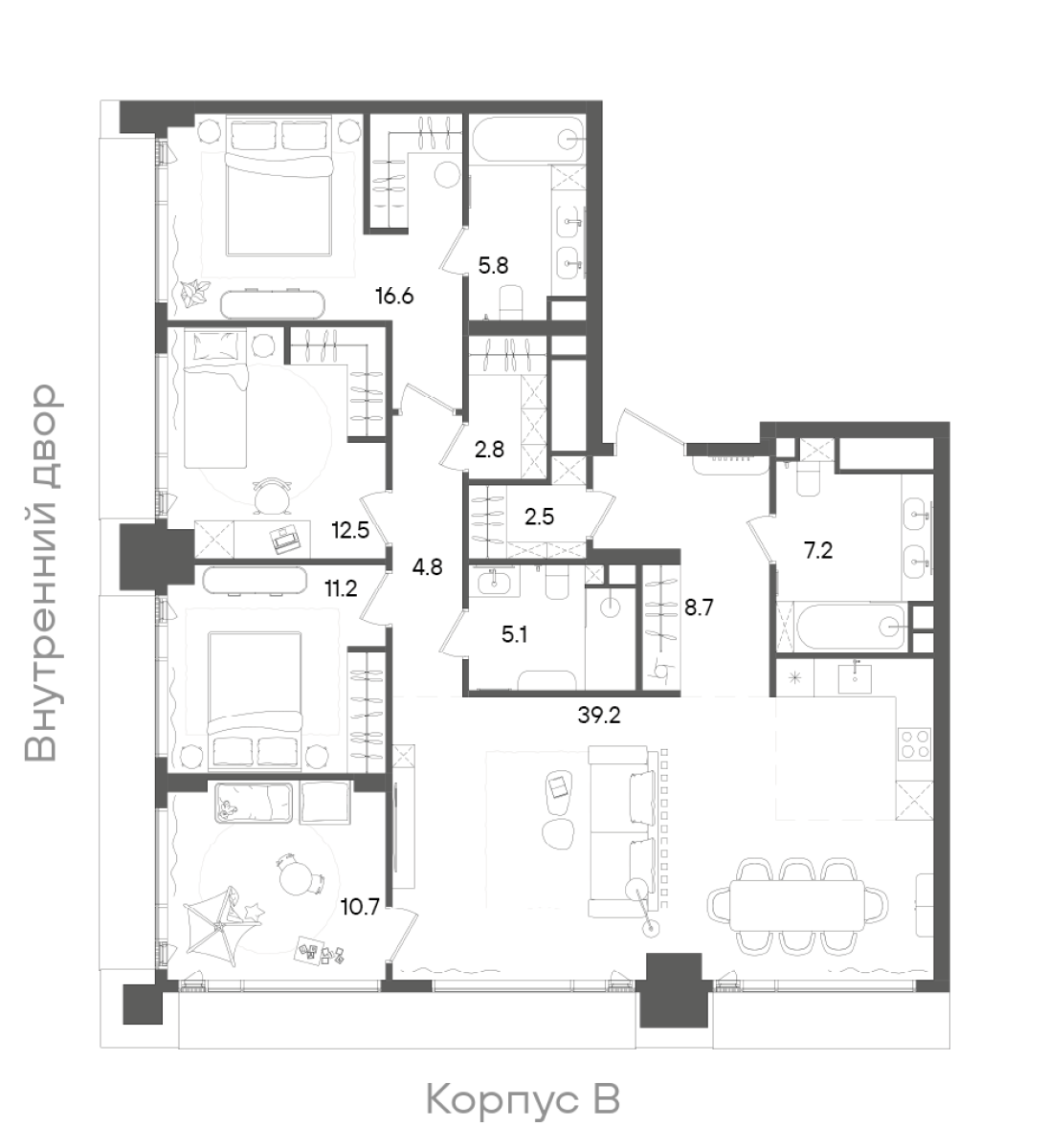 Планировка лота