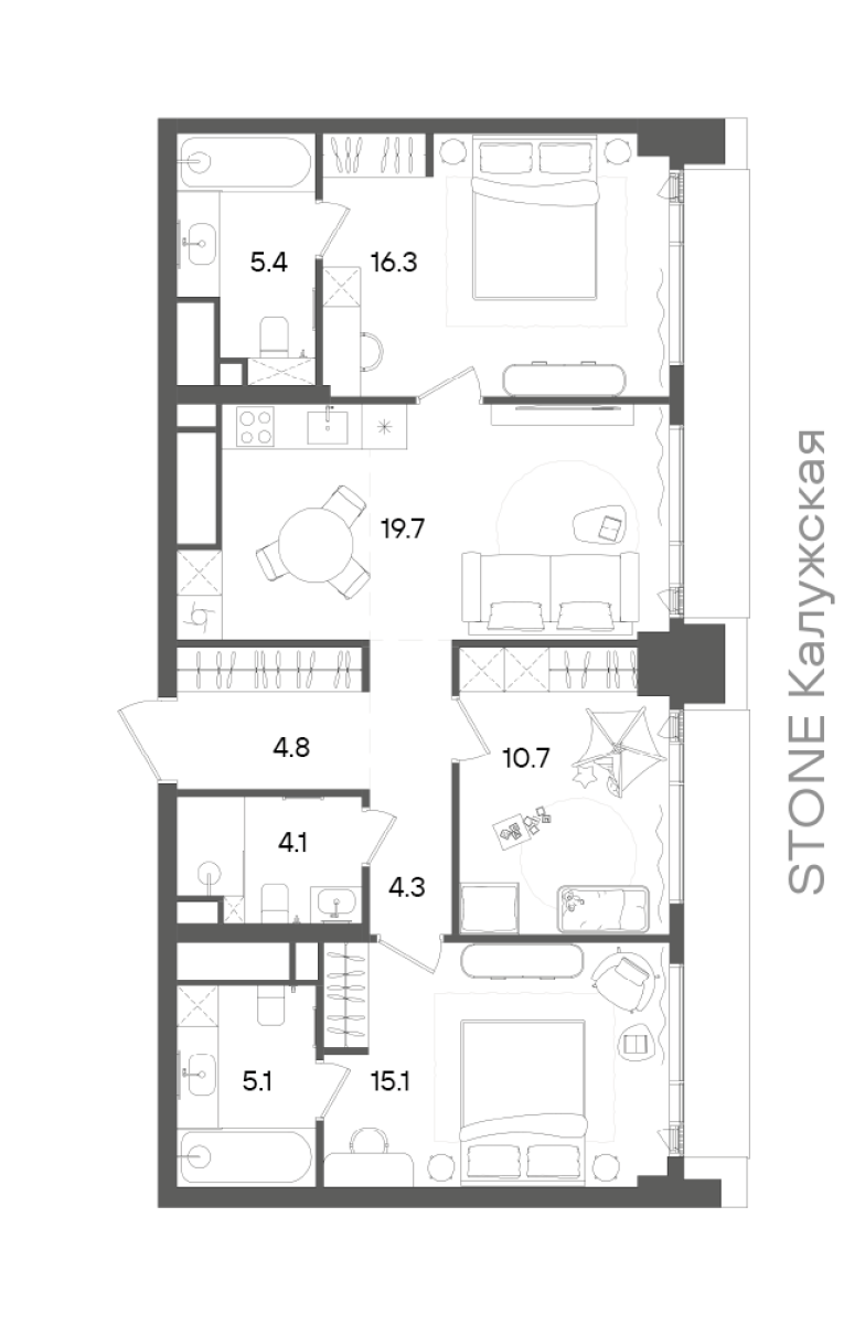 Планировка лота