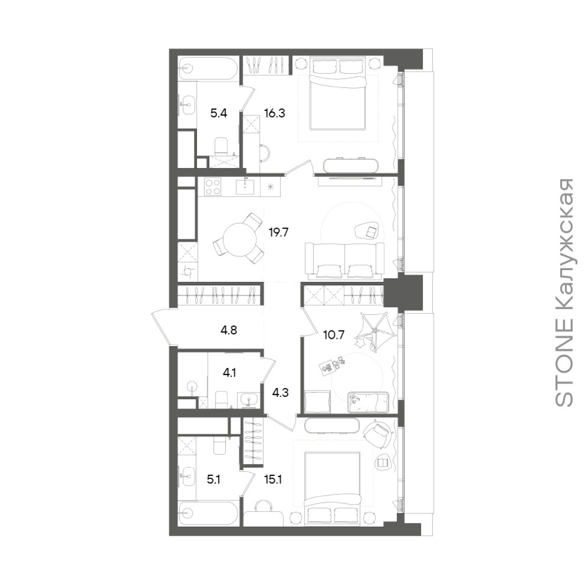 Планировка лота