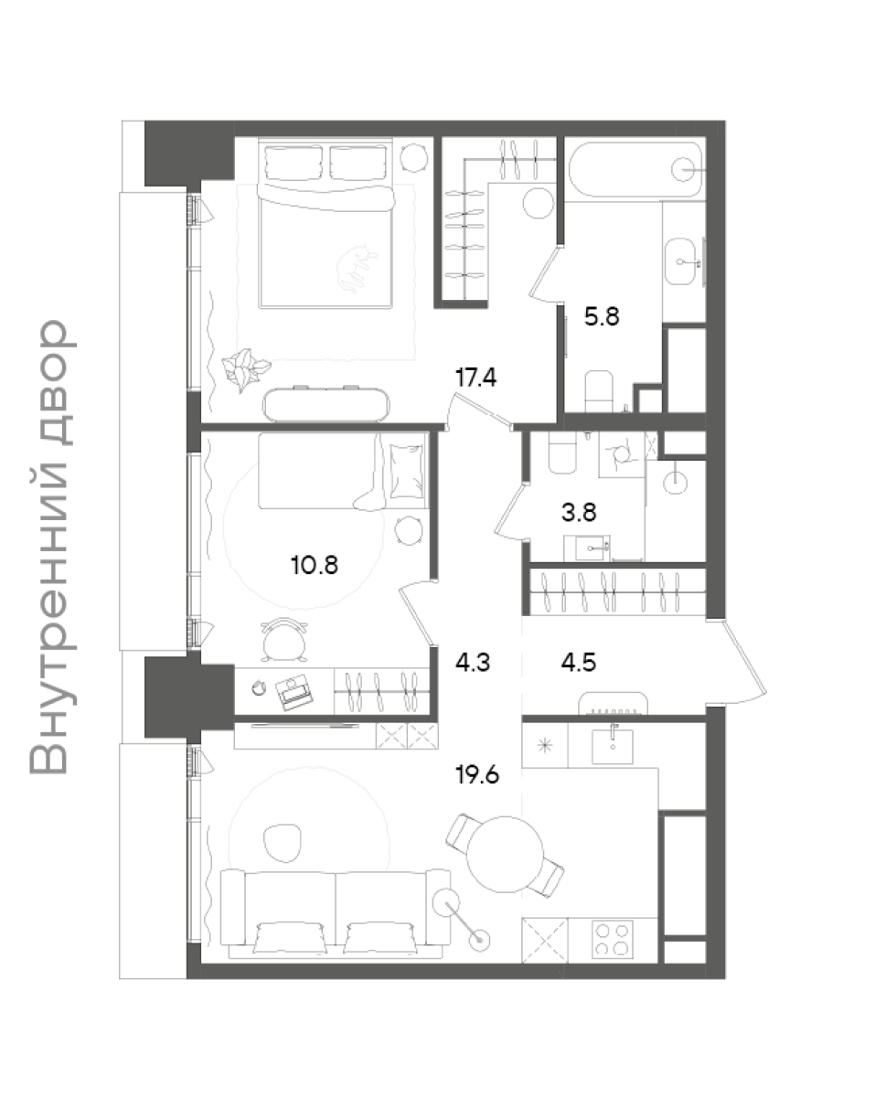 Планировка лота