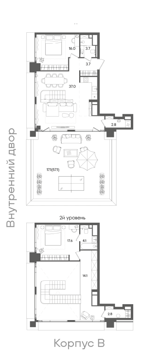 Планировка лота