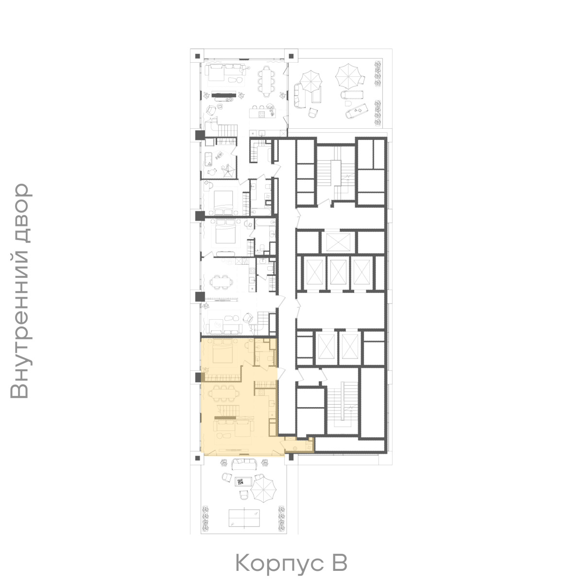 Планировка лота