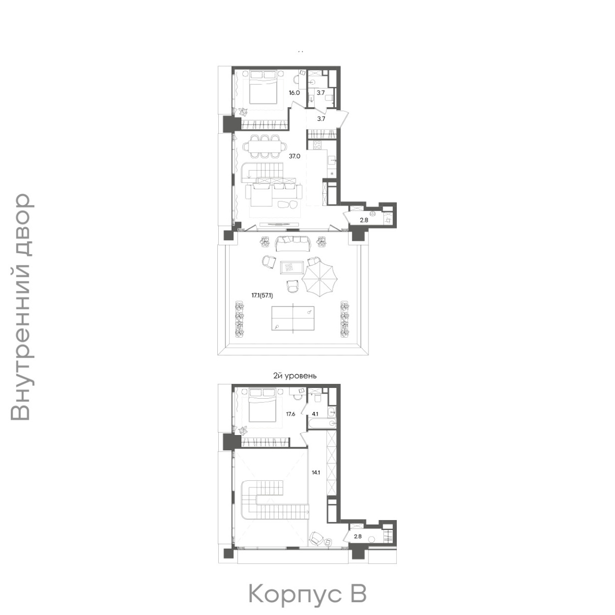 Планировка лота