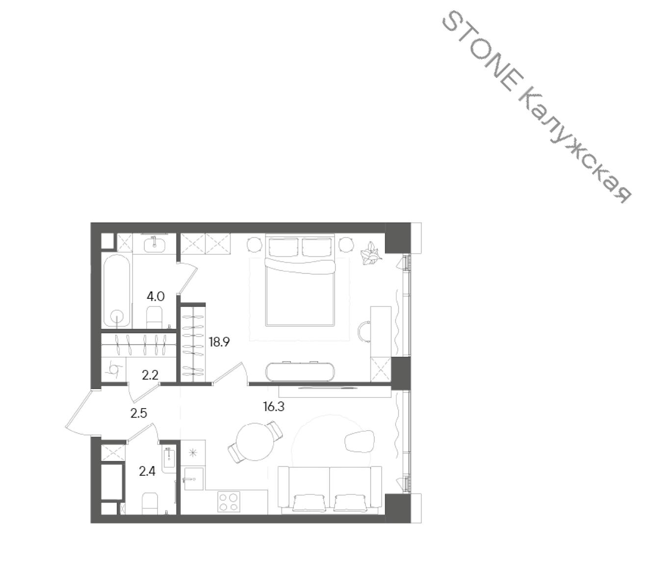 Планировка лота