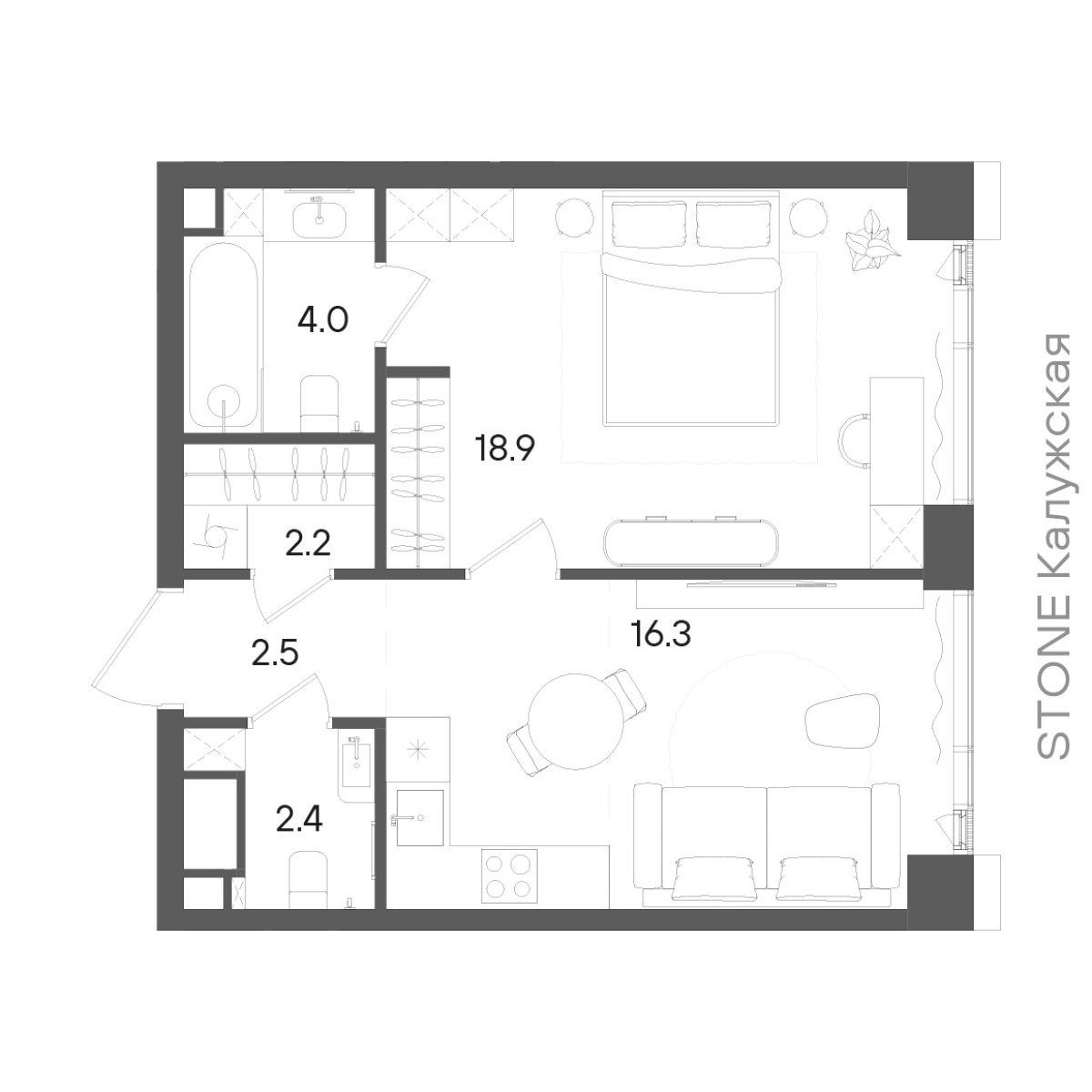 Планировка лота