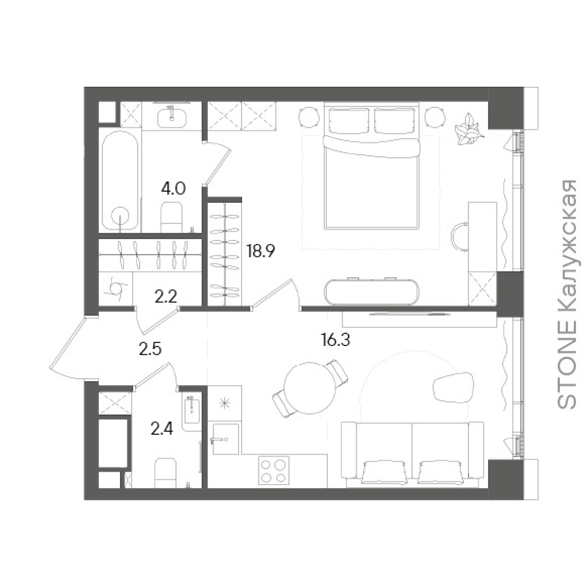 Планировка лота