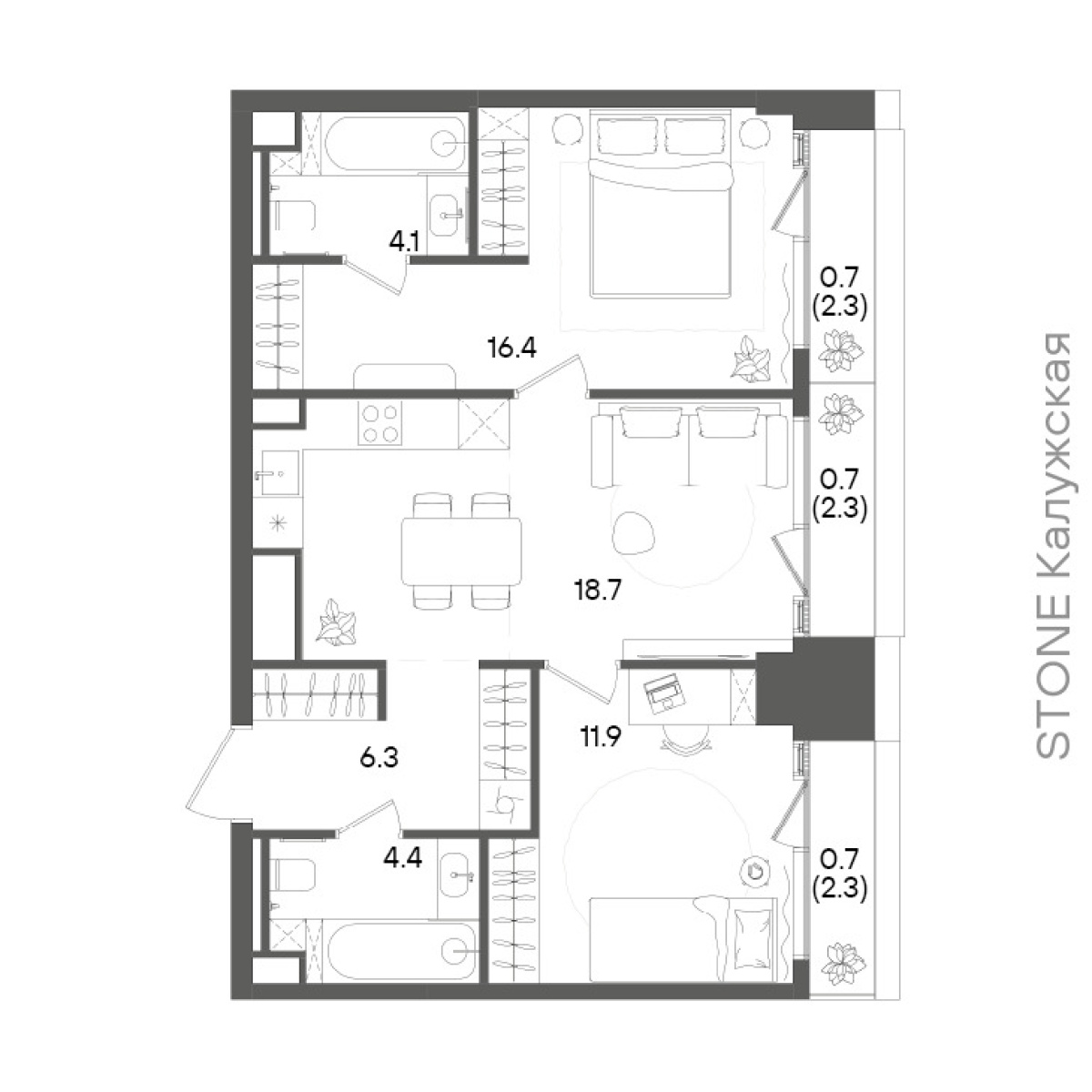 Планировка лота