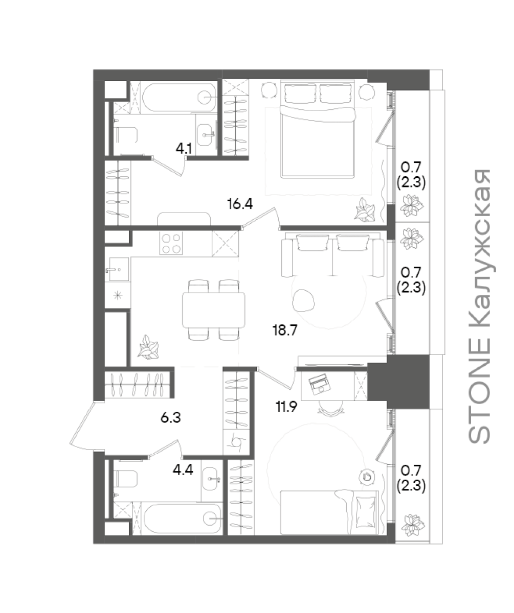 Планировка лота