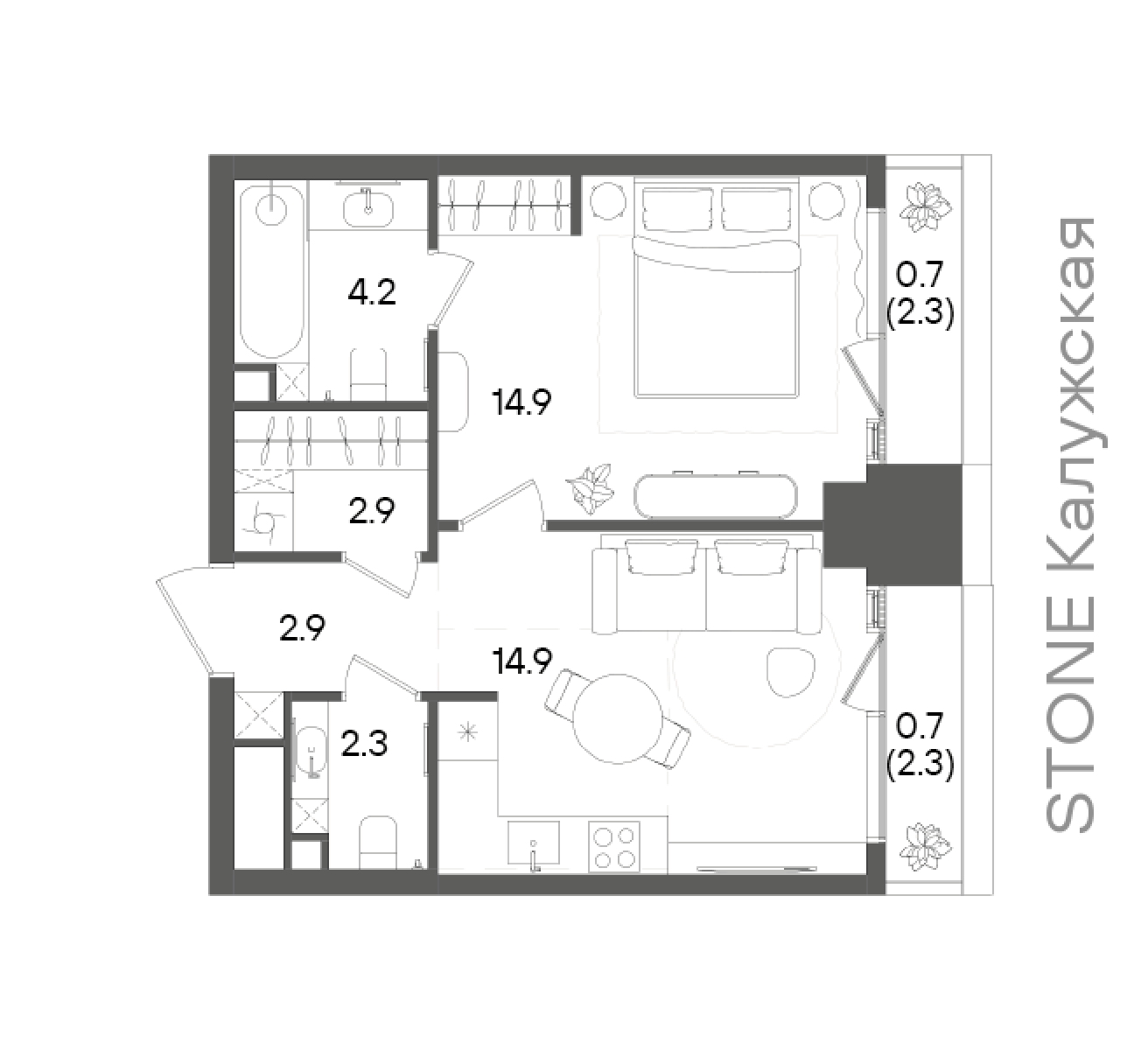 Планировка лота