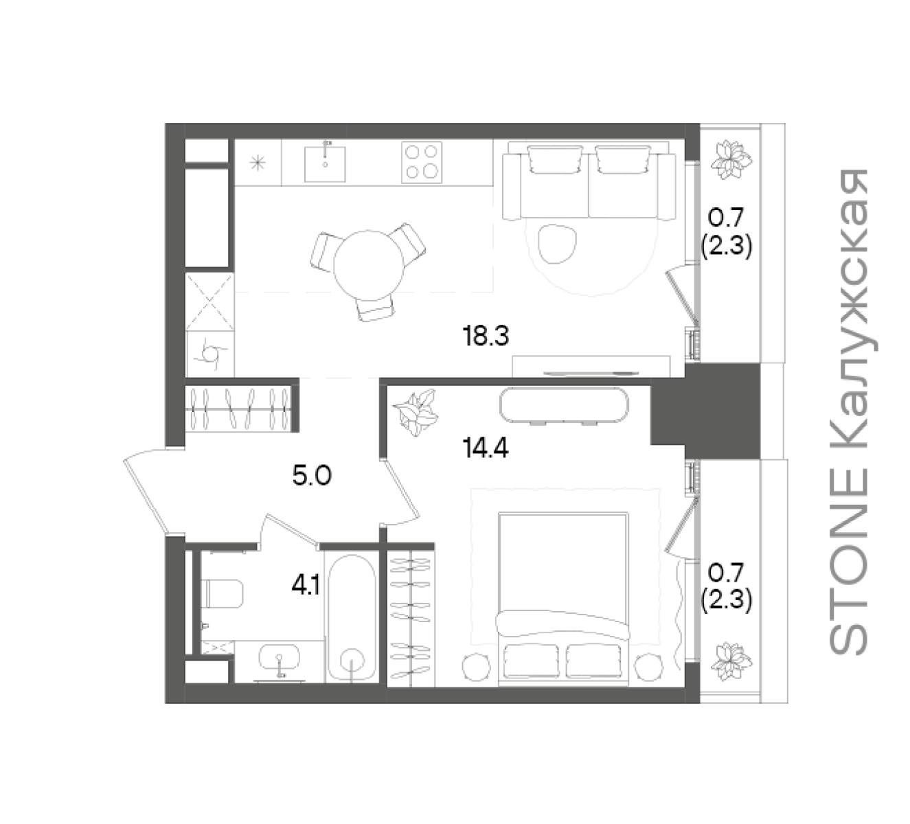 Планировка лота