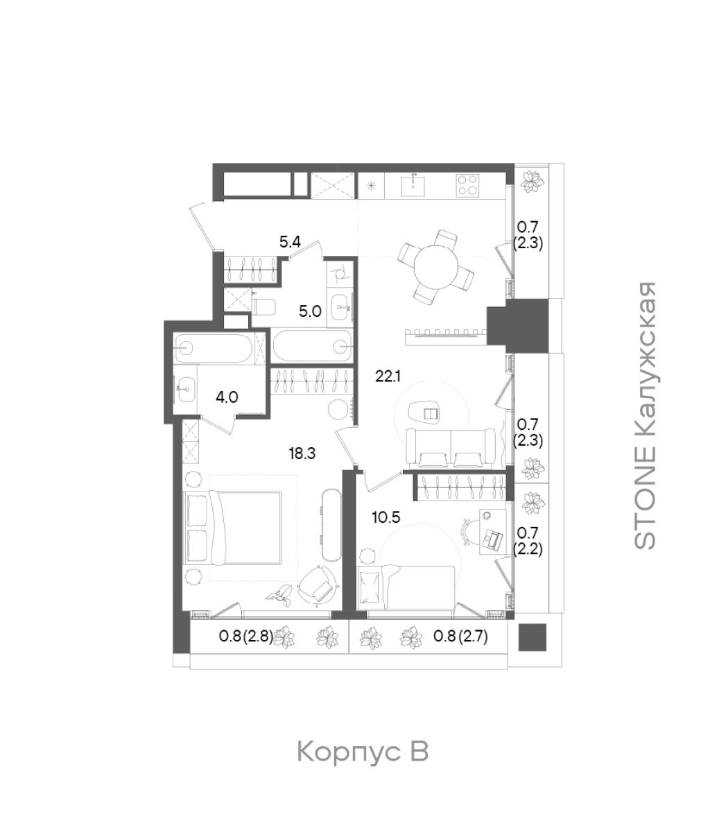 Планировка лота