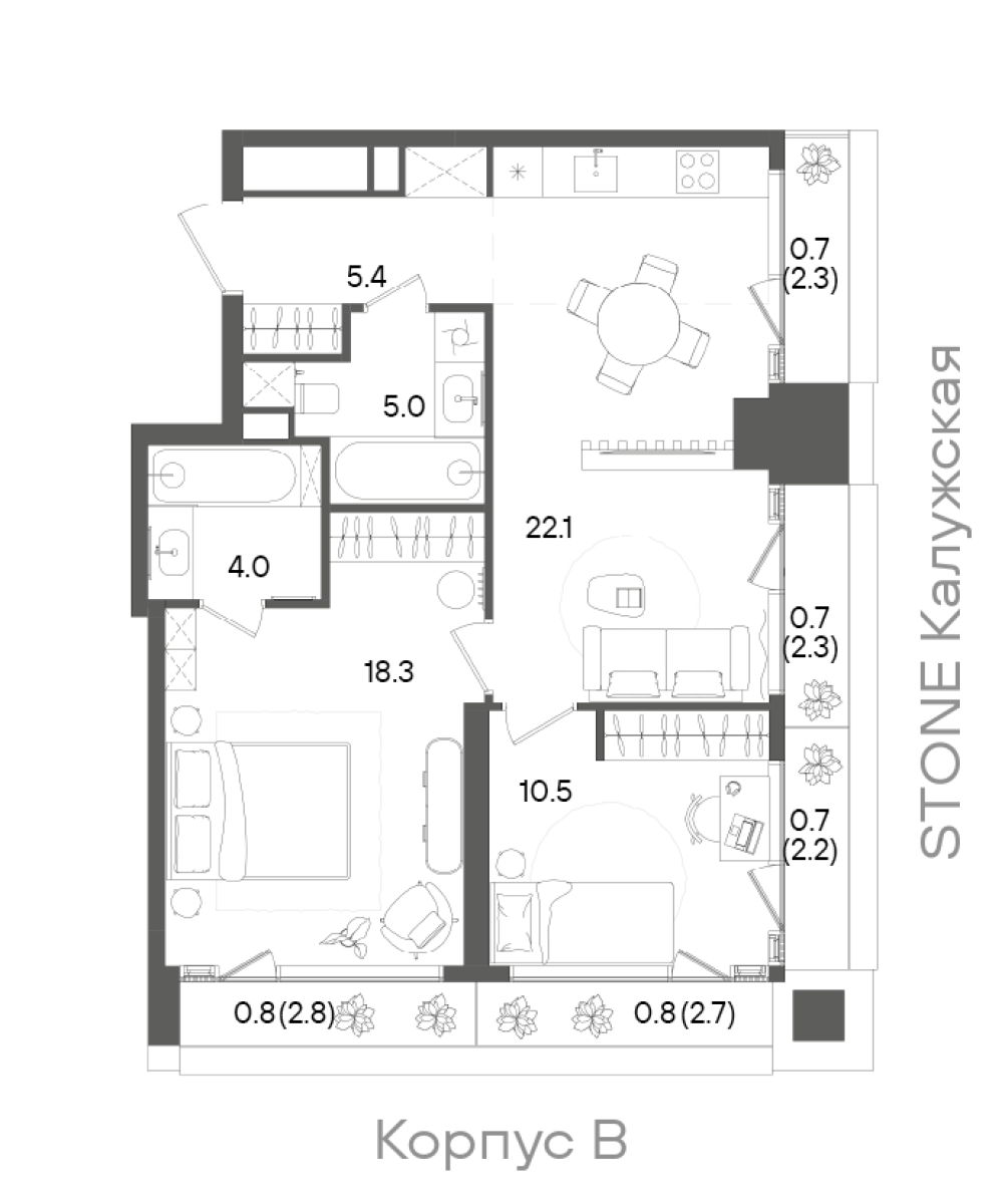 Планировка лота