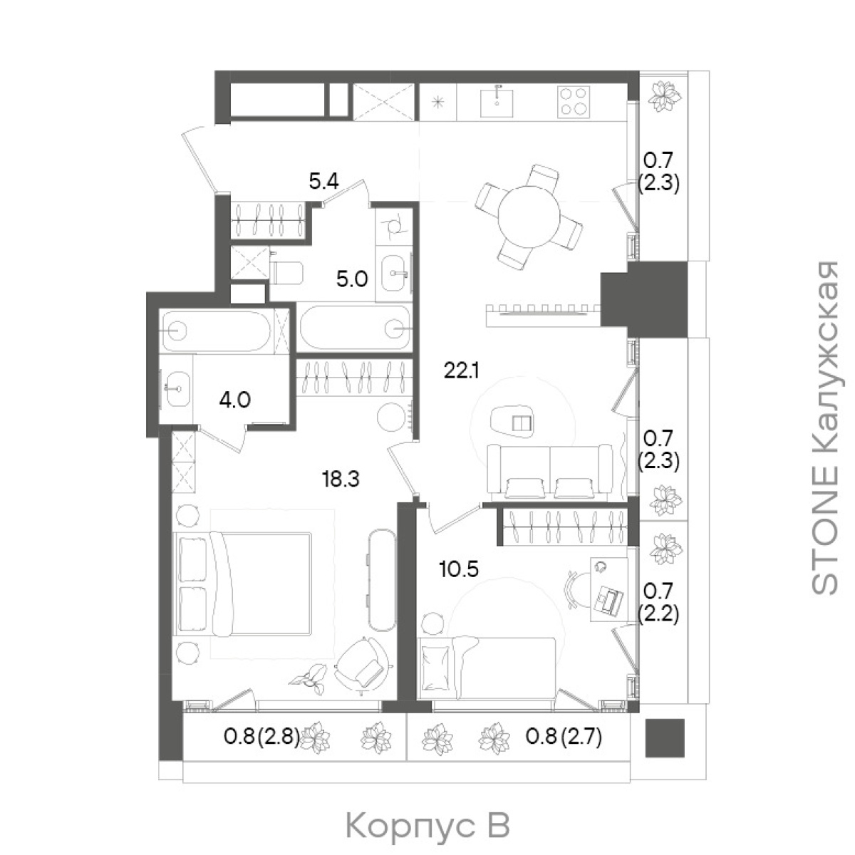 Планировка лота