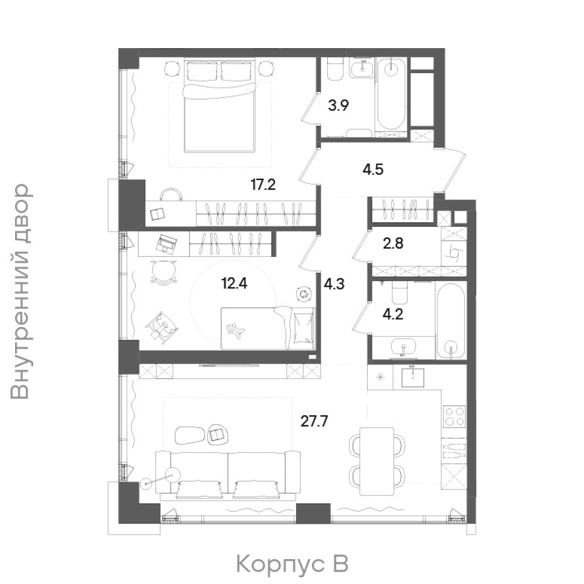 Планировка лота