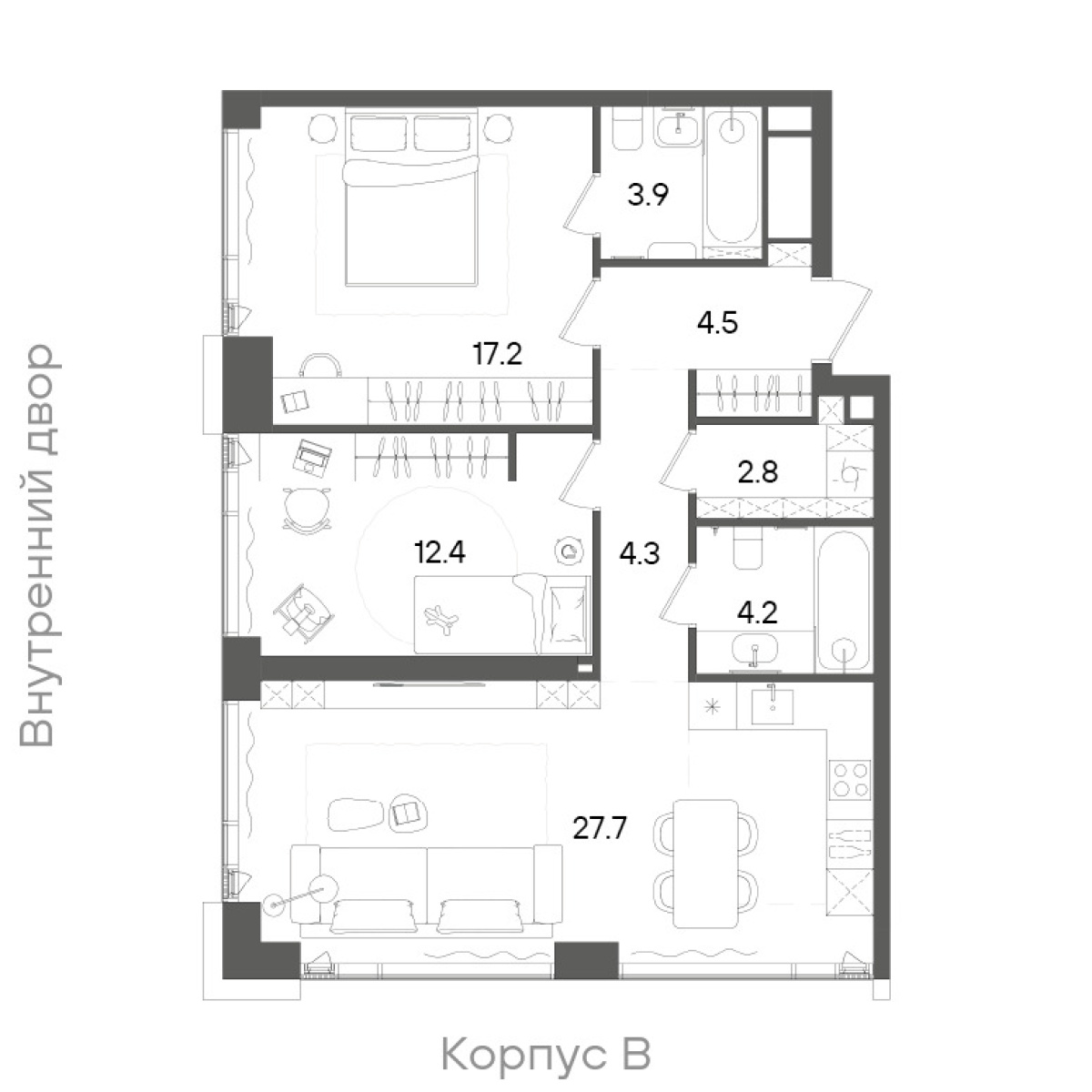 Планировка лота