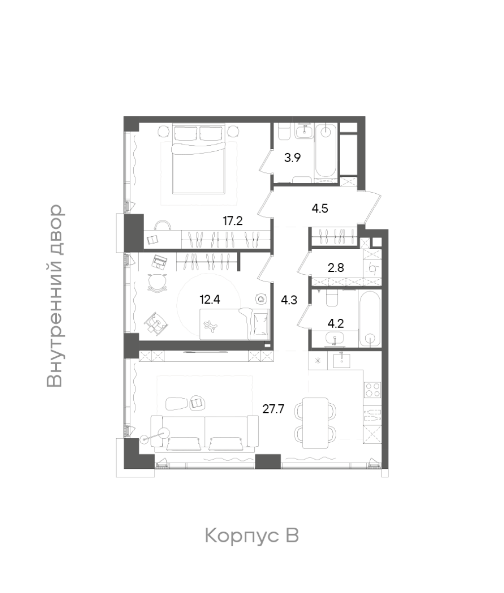 Планировка лота