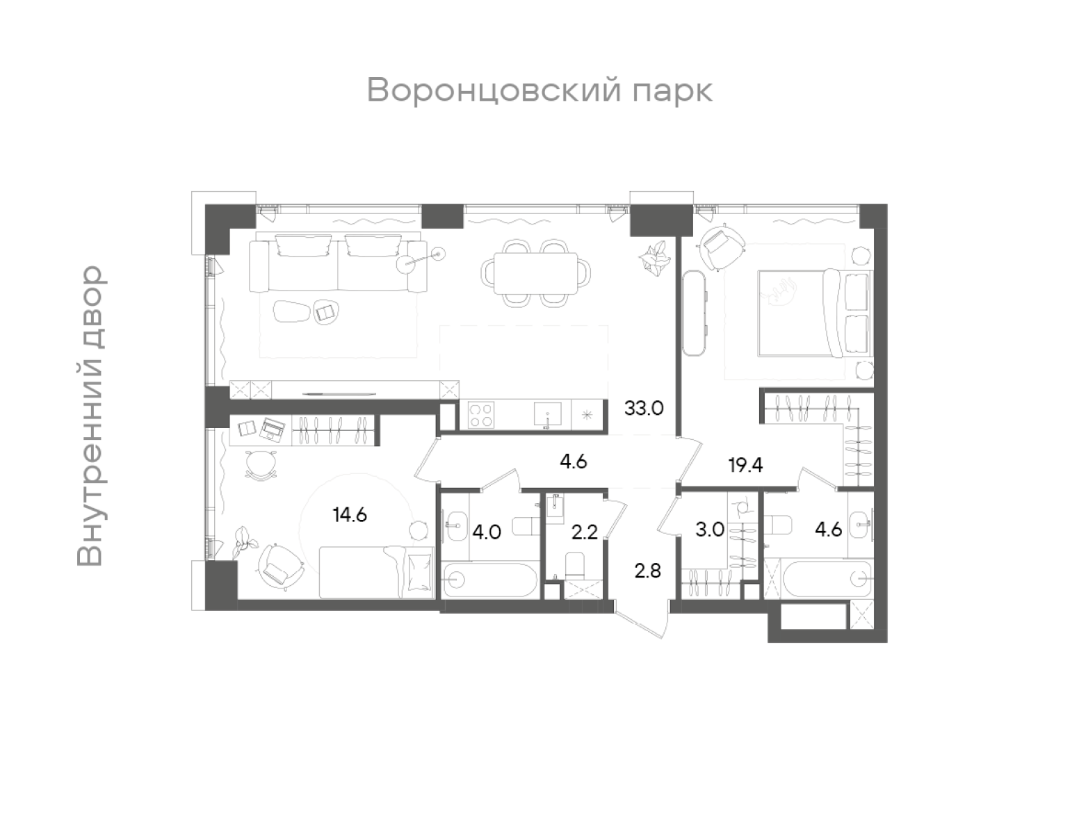 Планировка лота