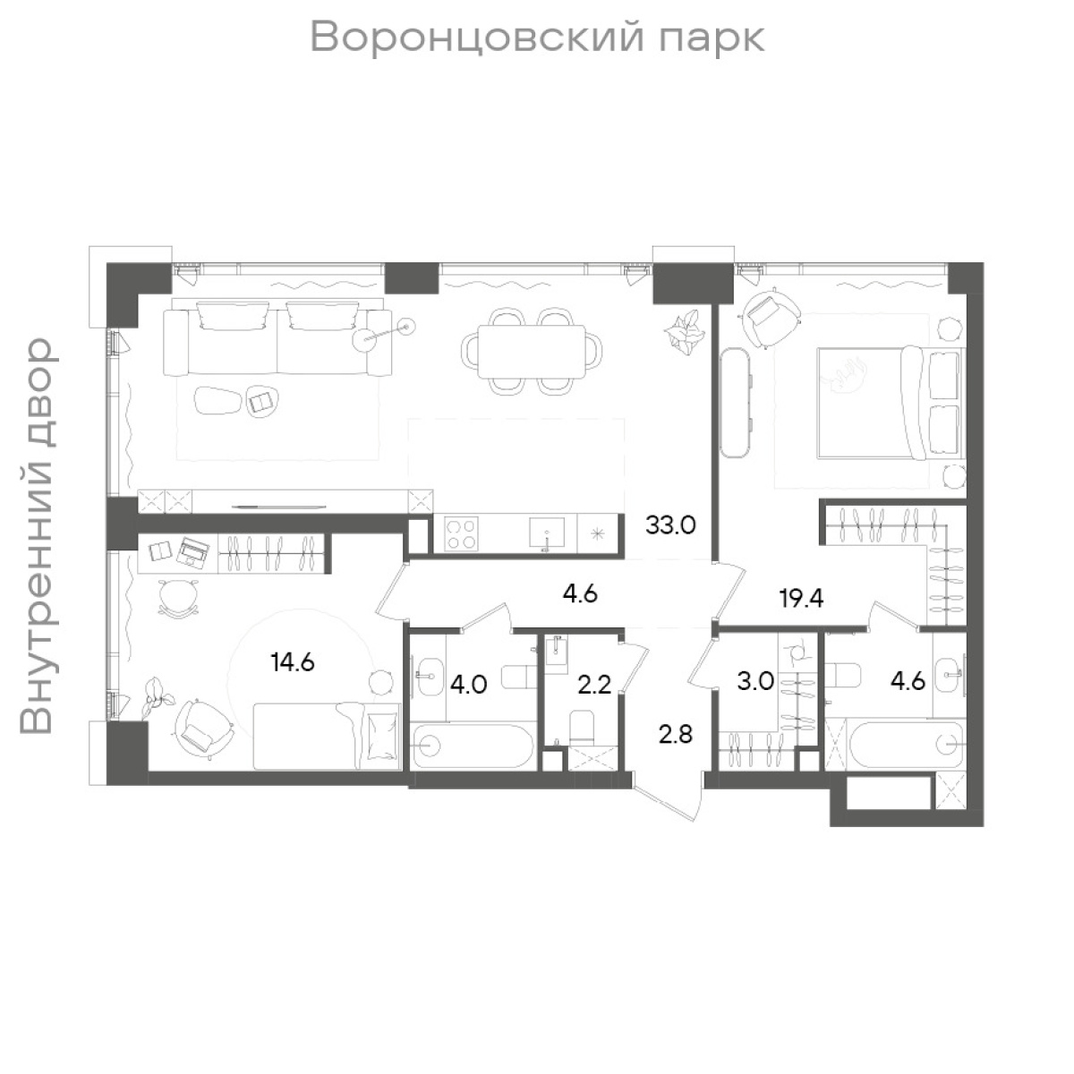 Планировка лота