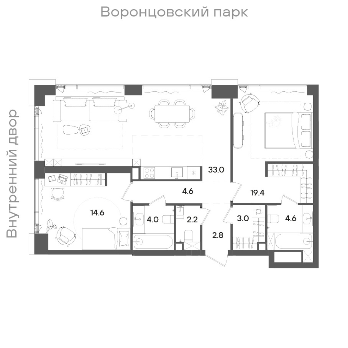 Планировка лота
