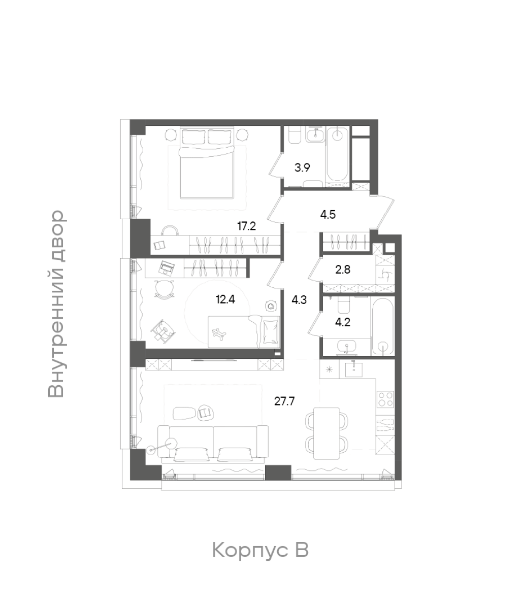 Планировка лота