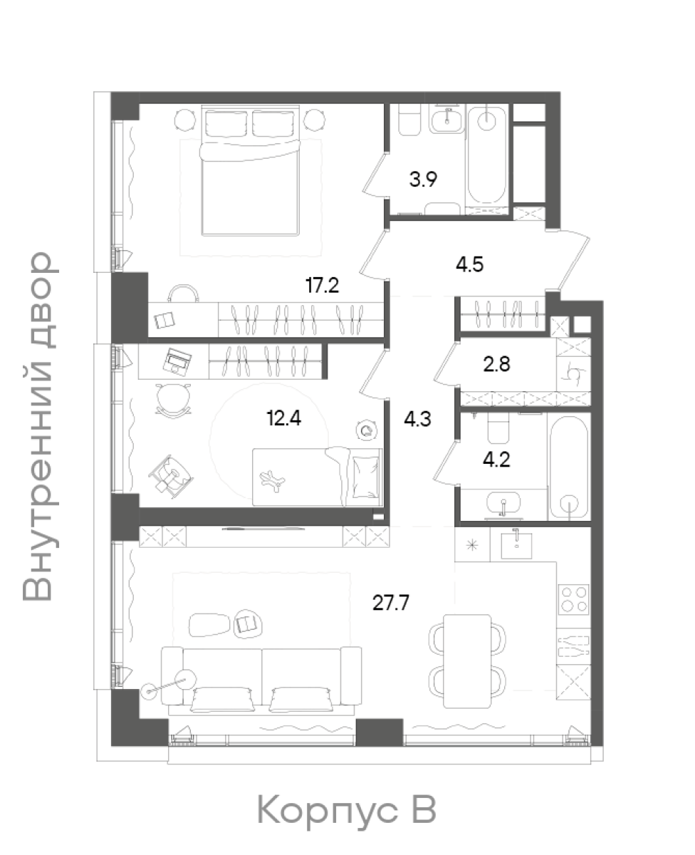 Планировка лота