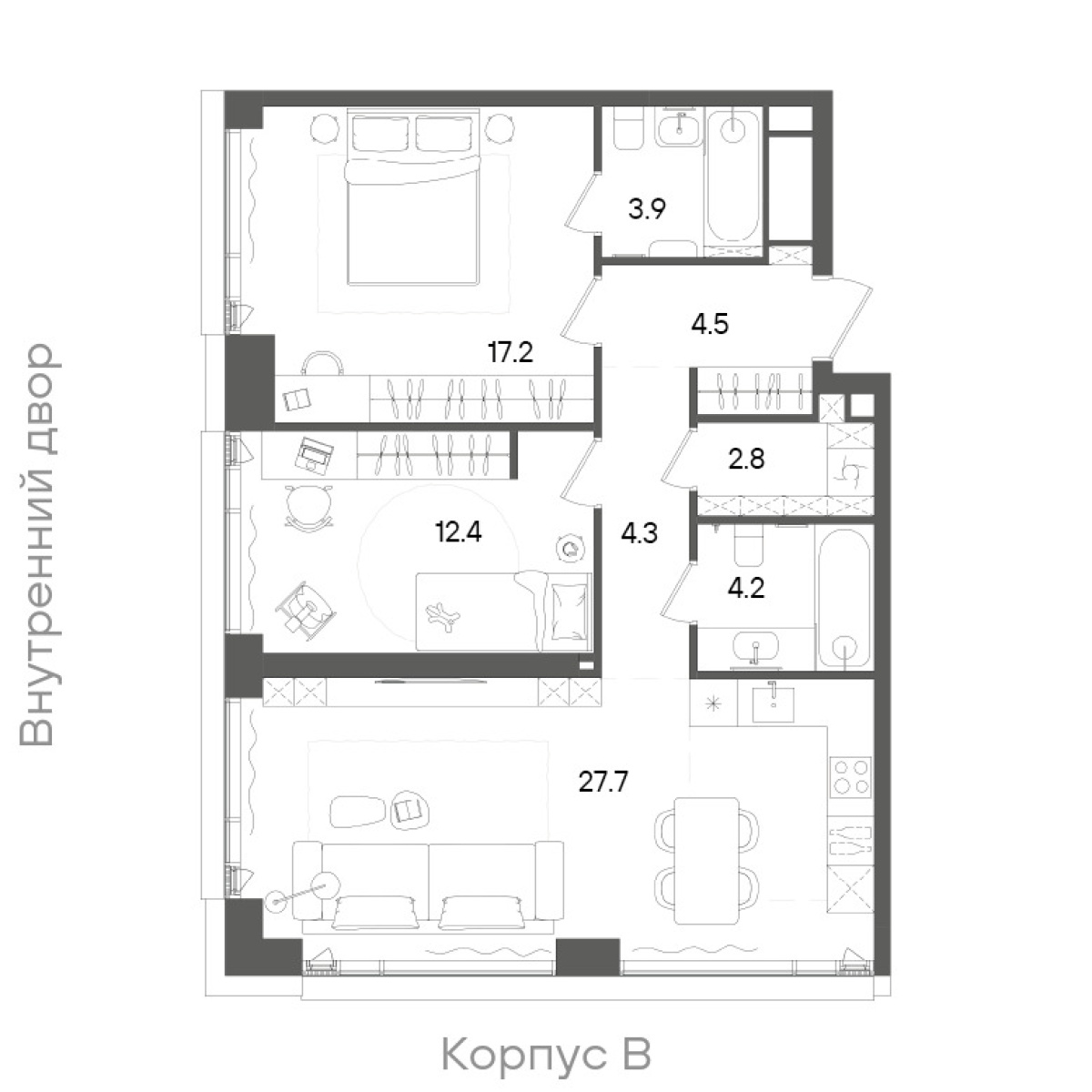 Планировка лота