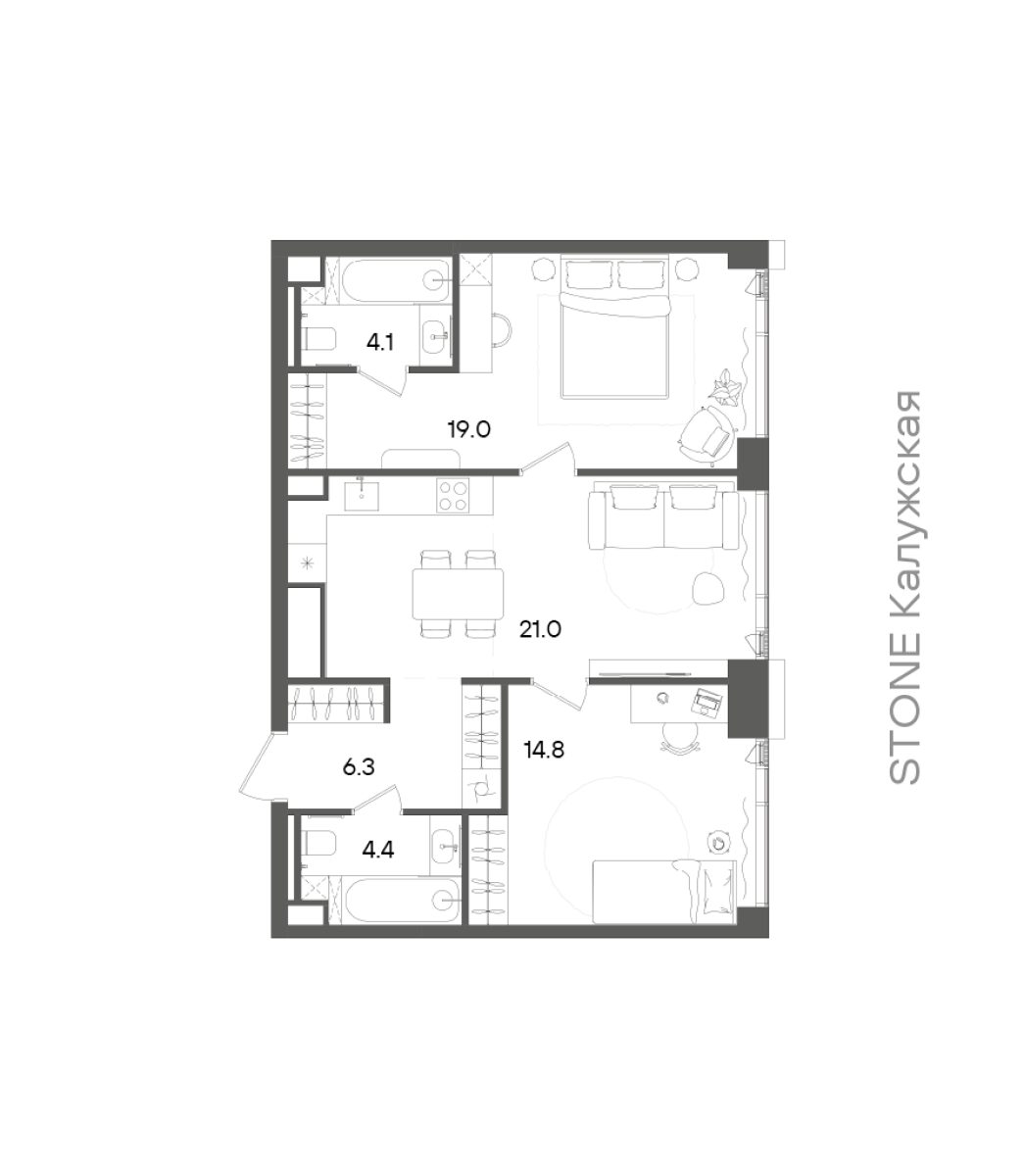 Планировка лота