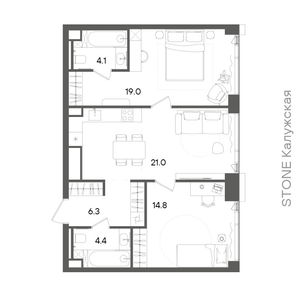 Планировка лота