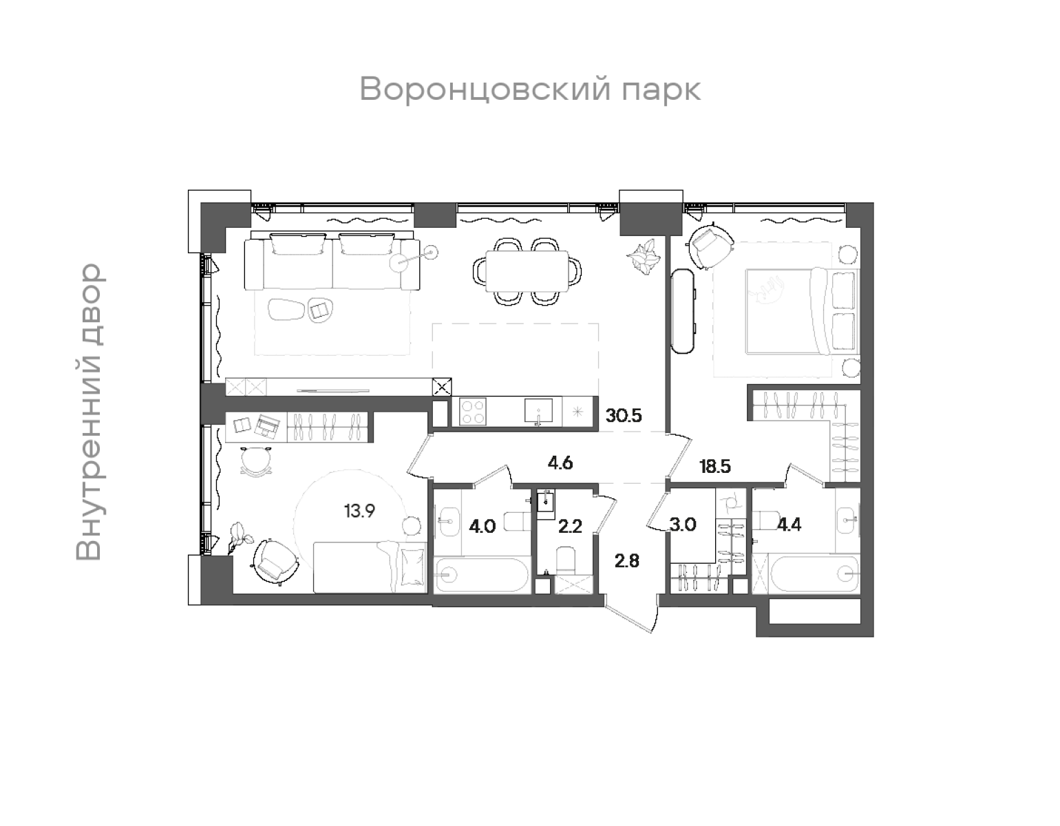 Планировка лота