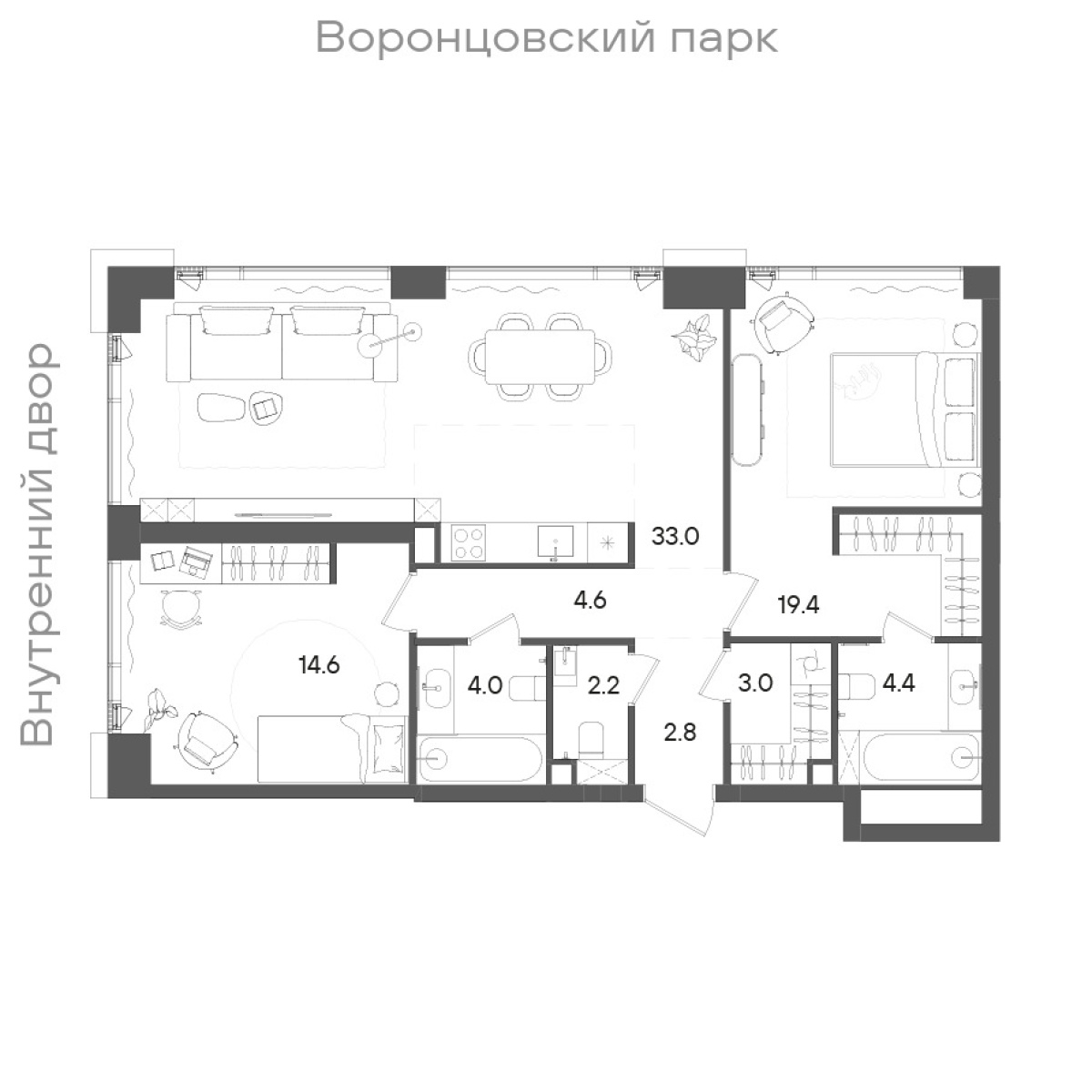 Планировка лота