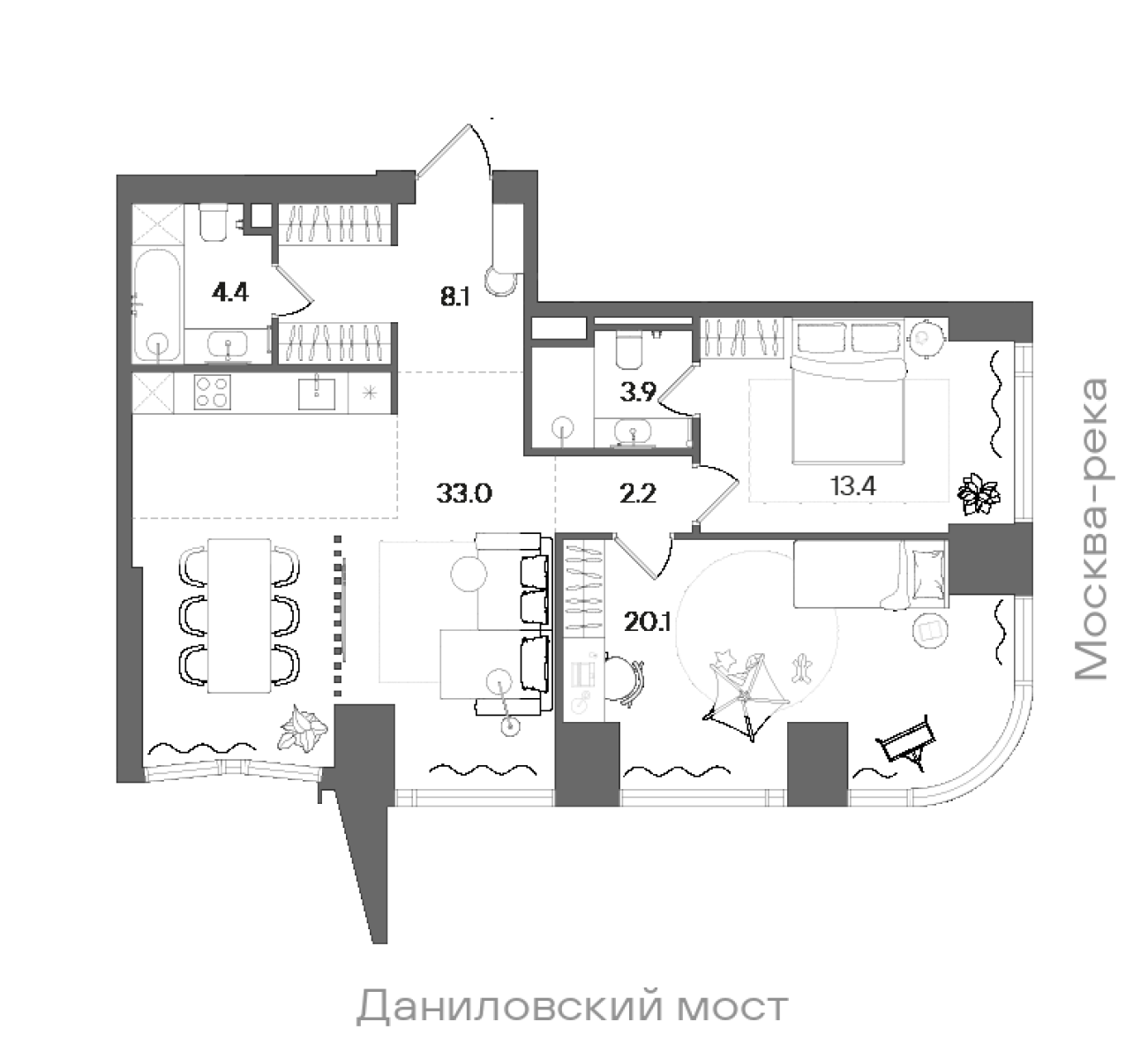 Планировка лота