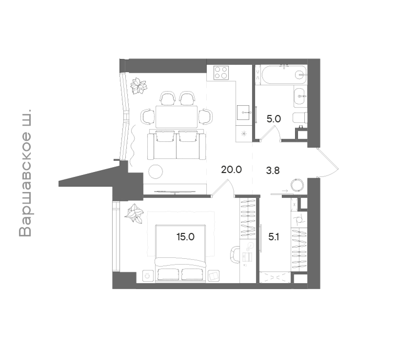 Планировка лота